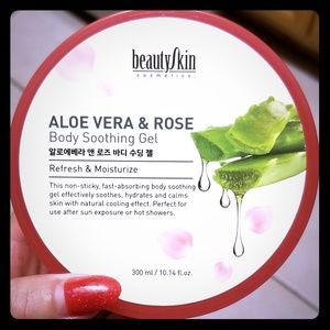 Aloe vera and Rose Body Soothing Gel